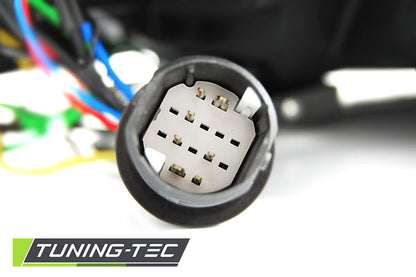 Tuning-Tec LED Tagfahrlicht Scheinwerfer für Fiat Grande Punto 05-08 schwarz