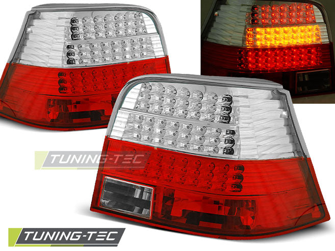 Tuning-Tec LED Rückleuchten für VW Golf 4 (IV) 97-03 rot/klar