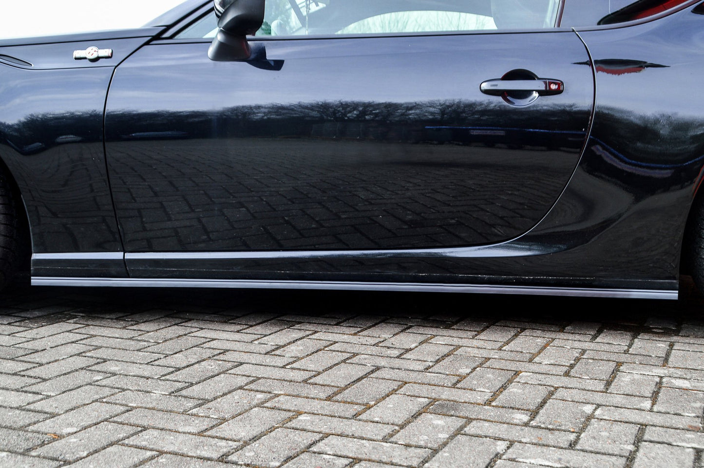 Seitenschwellersatz ABS Toyota GT86, ZN, Facelift Bj.: 2016-2020 Schwarz Matt