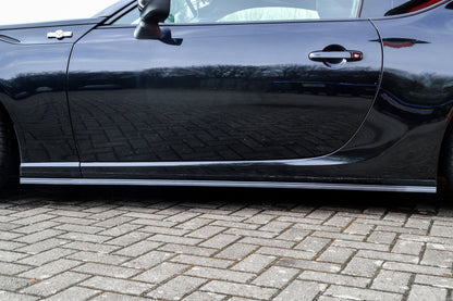 Seitenschwellersatz ABS Toyota GT86, ZN, Facelift Bj.: 2016-2020 Schwarz Matt