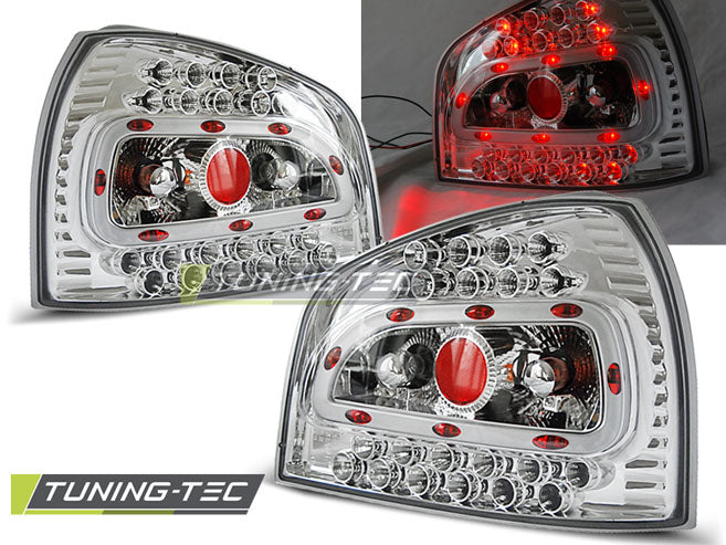 Tuning-Tec LED Rückleuchten für Audi A3 8L 96-00 chrom