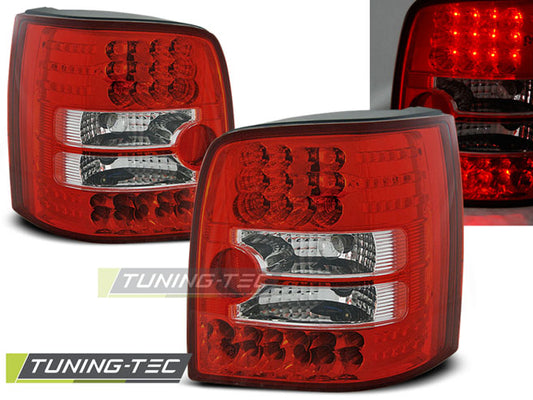 Tuning-Tec LED Rückleuchten für VW Passat 3B (B5) Variant 96-00 rot/klar