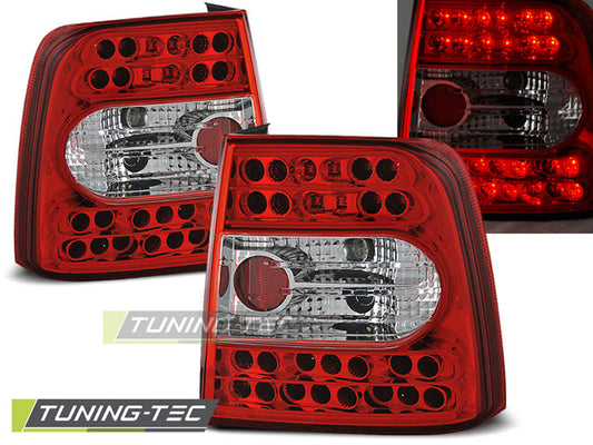 Tuning-Tec LED Rückleuchten für VW Passat 3B (B5) Limousine 96-00 rot/klar