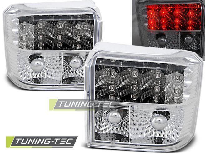 Tuning-Tec LED Rückleuchten für VW T4 90-03 chrom
