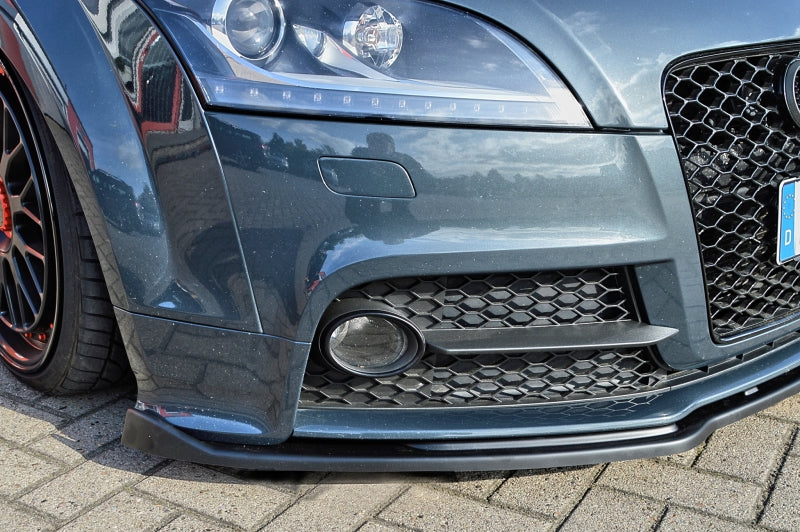 CUP Frontspoilerlippe ABS Audi TT 8J Ab Bj.: 2009- Schwarz Matt