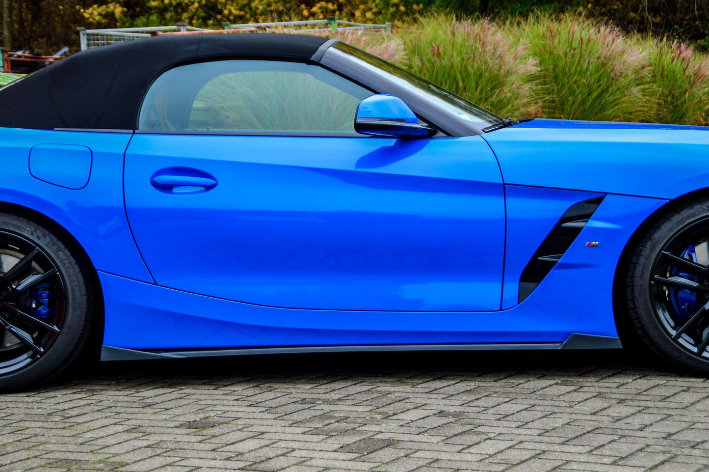 CUP Seitenschwellersatz mit Wing vorne/hinten BMW Z4 G29 Schwarz Matt