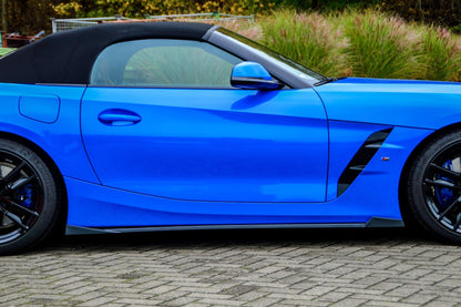 CUP Seitenschwellersatz mit Wing vorne/hinten BMW Z4 G29 Schwarz Matt