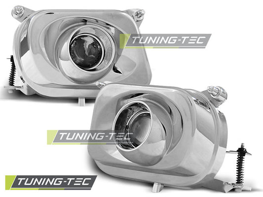 Tuning-Tec Nebelscheinwerfer für Mercedes Benz E-Klasse W210 95-99 chrom