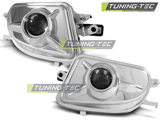 Tuning-Tec Nebelscheinwerfer für Mercedes Benz E-Klasse W210 (Facelift) / SLK R170 / CLK W208 99-02 chrom