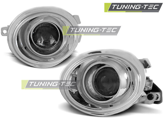 Tuning-Tec Nebelscheinwerfer für BMW 5er E39 / 3er E46 95-01 chrom