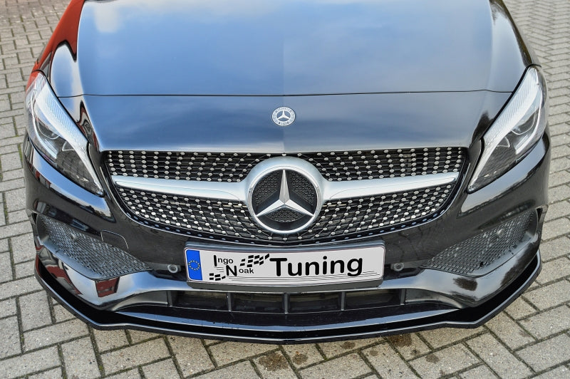 CUP Frontspoilerlippe ABS Mercedes Benz A-Klasse AMG-Line, W176 MOPF Carbon