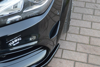 Racing Flaps Mercedes Benz CLA 45AMG, MOPF C117 / 245G Schwarz Glanz