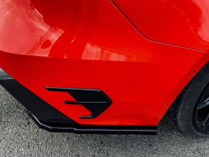 Heckansatz Seitenteile ABS Audi RS7 Typ C8 4K ab Bj.:2019 - Carbon