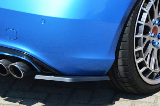 Heckansatz Seitenteile ABS Mercedes Benz A Klasse, W176 Schwarz Glanz