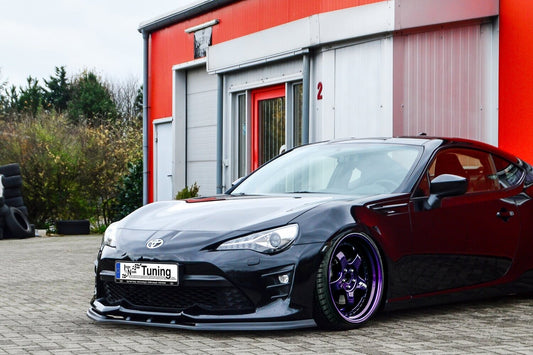 CUP Frontspoilerlippe ABS Toyota GT86, ZN, Facelift Bj.: 2016-2020 Schwarz Glanz