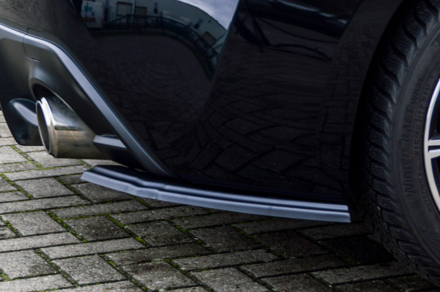 Heckansatz L/R Toyota GT86, ZN, Facelift Bj.: 2016-2020 Schwarz Glanz