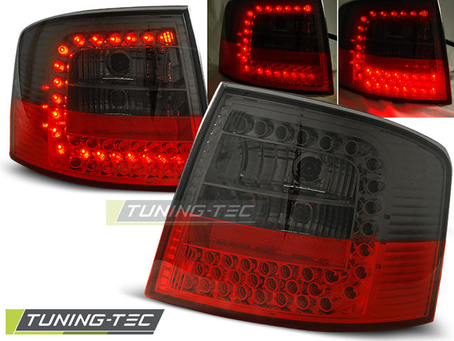Tuning-Tec LED Rückleuchten für Audi A6 4B (C5) Avant 97-04 rot/rauch