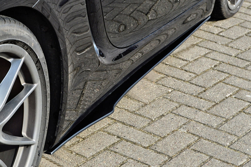 CUP 2 Seitenschweller Porsche Boxster 981 Bj.: 2012-2016 Schwarz Matt