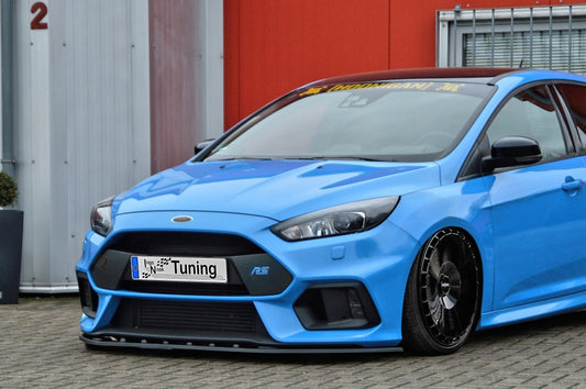 CUP Frontspoilerlippe ABS Ford Focus 3 RS, Typ: DYB/RS Schwarz Matt