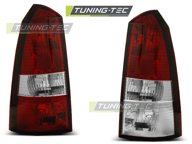Tuning-Tec Rückleuchten für Ford Focus MK1 Turnier 98-04 rot/klar