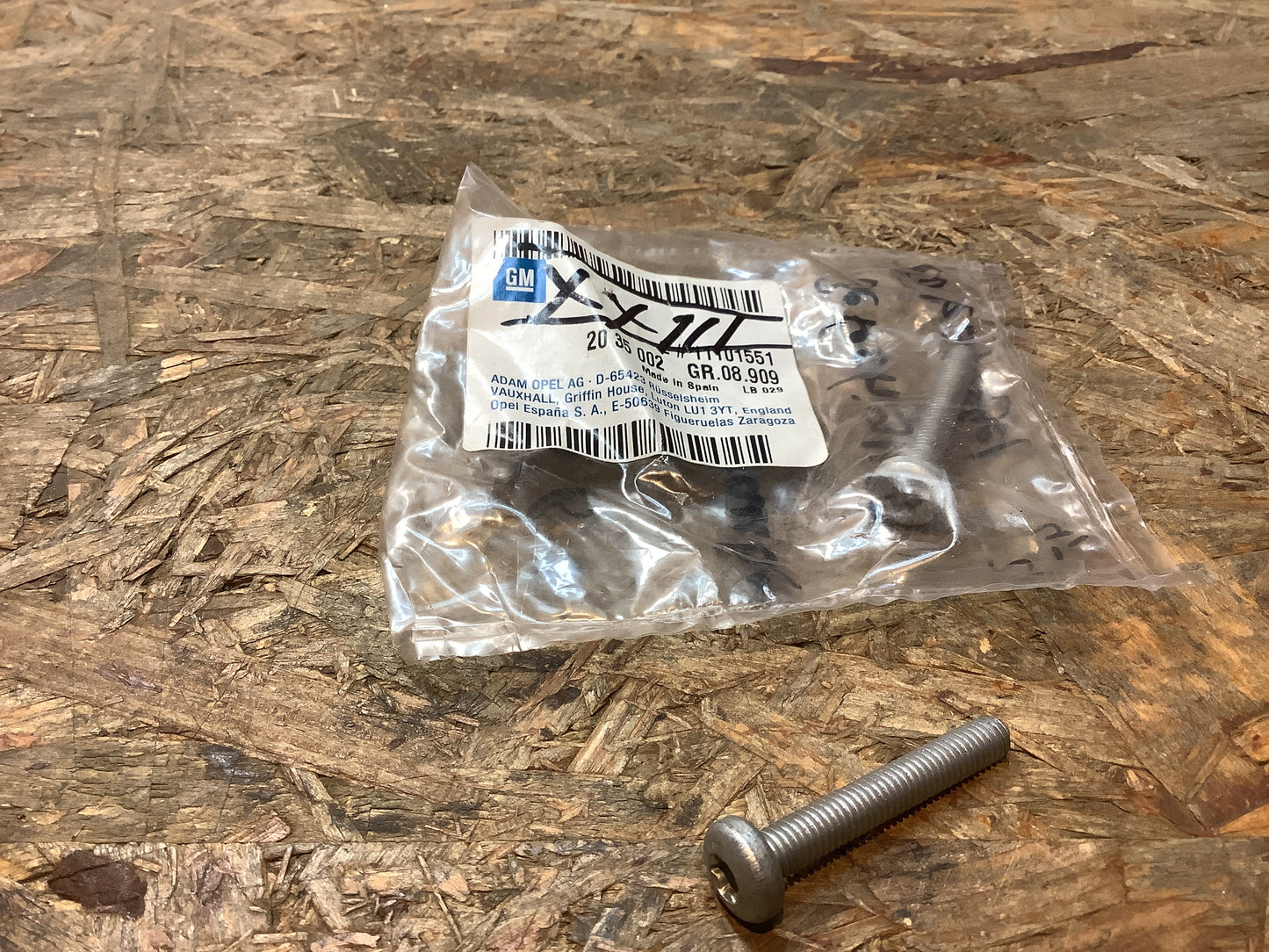 Zafira B Linsenschraube M6 Befestigung Rückspiegel Original GM NEU