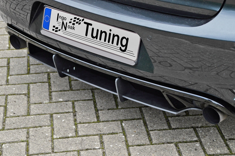 Gefräster Heckansatz Volkswagen Golf 6, 1K Bj.: 2008-2013 Schwarz Matt