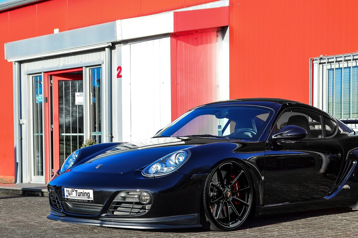 CUP Frontspoilerlippe ABS Porsche Cayman 987 Bj.: 2009-2013 Carbon