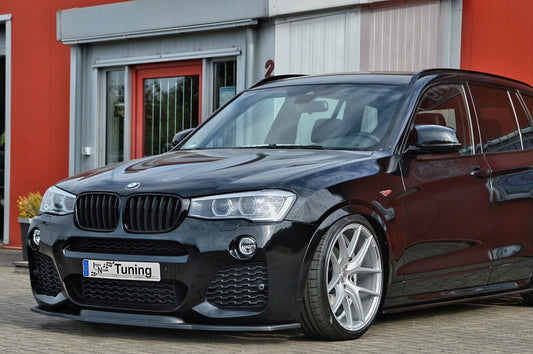 CUP Frontspoilerlippe ABS BMW X4, F26 Bj.: 2014-2018 Carbon