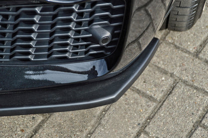 CUP Frontspoilerlippe ABS BMW X4, F26 Bj.: 2014-2018 Schwarz Matt