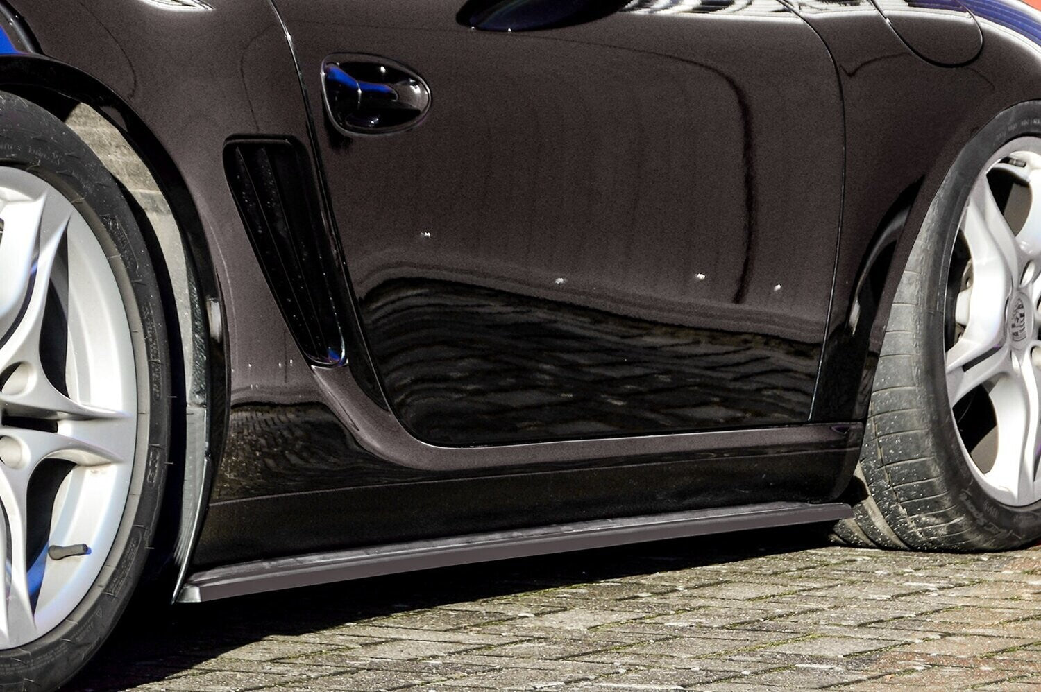 CUP Seitenschwellersatz ABS Porsche Cayman 987 Bj.: 2009-2013 Carbon