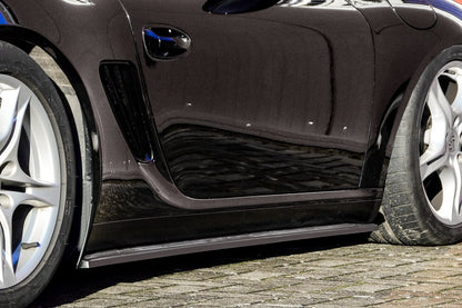 CUP Seitenschwellersatz ABS Porsche Cayman 987 Bj.: 2009-2013 Carbon