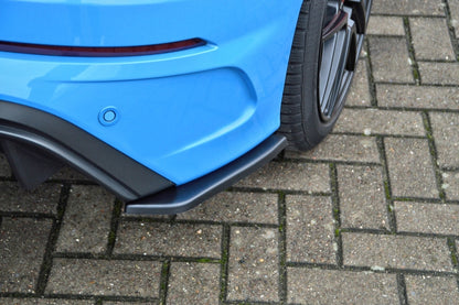 Heckansatz Seitenteile ABS Ford Focus 3 RS, Typ: DYB/RS Schwarz Glanz