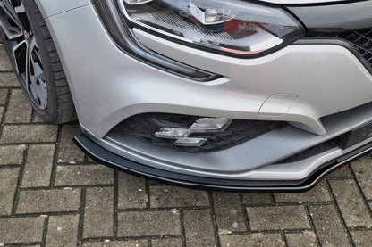 CUP Frontspoilerlippe ABS Renault Megane 4 RS ab Bj.: 2018- Schwarz Matt