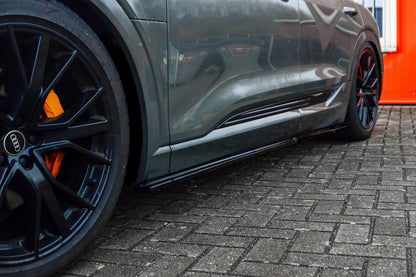 Seitenschwellersatz Audi e-tron Quattro Sportback ab Bj.:2018 - Carbon