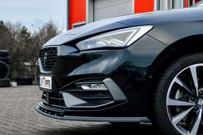 CUP Frontspoilerlippe ABS Seat Leon 4 ( KL) ab Bj.: 2020- Schwarz Matt