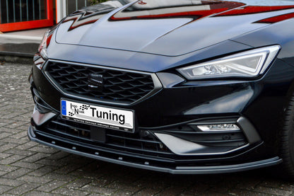 CUP Frontspoilerlippe ABS Seat Leon 4 ( KL) ab Bj.: 2020- Schwarz Glanz