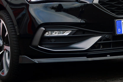 CUP Frontspoilerlippe ABS mit Seitenwing Seat Leon 4 ( KL) Schwarz Glanz