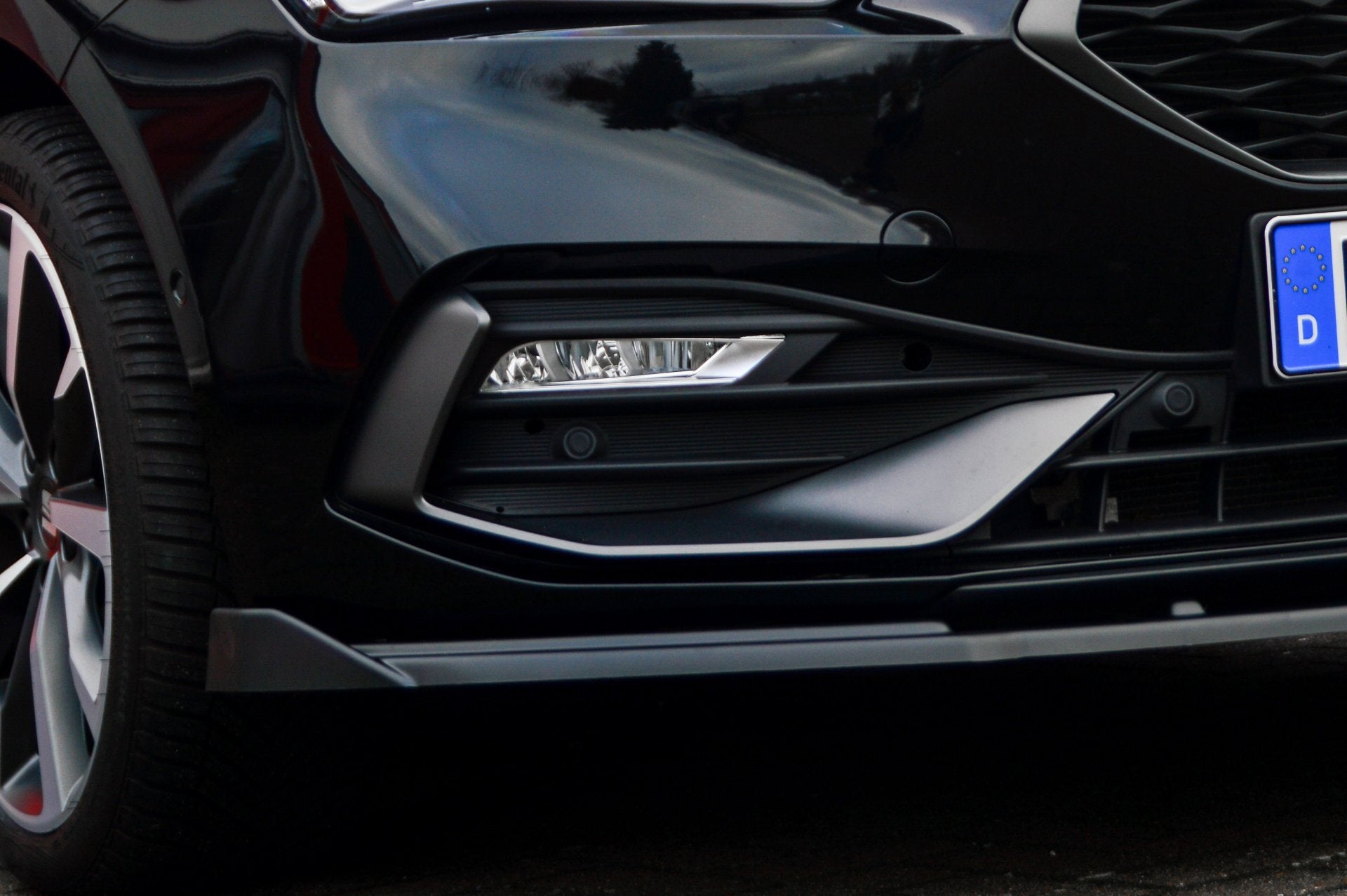 CUP Frontspoilerlippe ABS mit Seitenwing Seat Leon 4 ST ( KL) Carbon