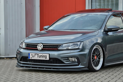 CUP Frontspoilerlippe ABS Volkswagen Jetta 6, GLI ab Bj.: 2014- Schwarz Glanz