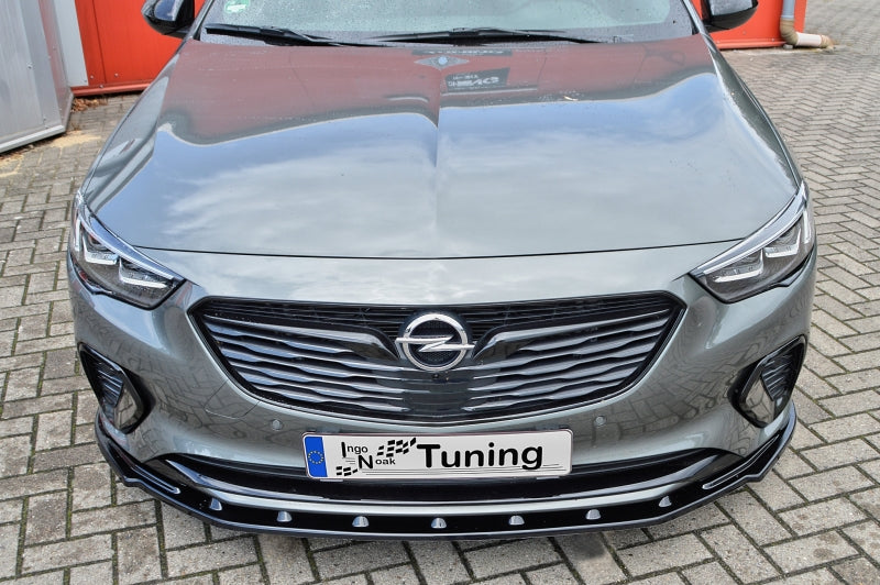 CUP Frontspoilerlippe ABS Opel Insignia B GSI ab Bj.: 2017- Schwarz Glanz