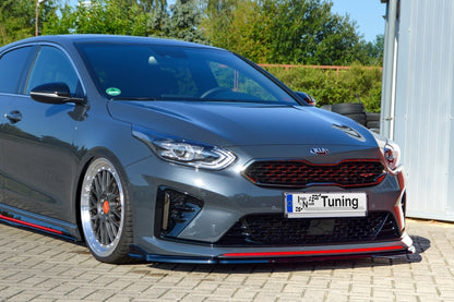 CUP Frontspoilerlippe ABS Kia Ceed GT Ab Bj.:2018- Schwarz Matt