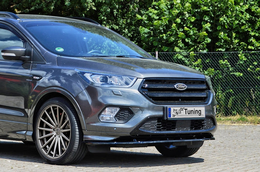 CUP Frontspoilerlippe ABS Ford Kuga DM2 ab Bj.: 2016- Schwarz Glanz