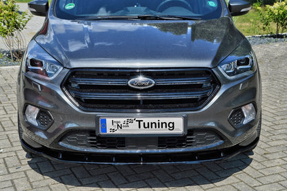 CUP Frontspoilerlippe ABS Ford Kuga DM2 ab Bj.: 2016- Schwarz Matt