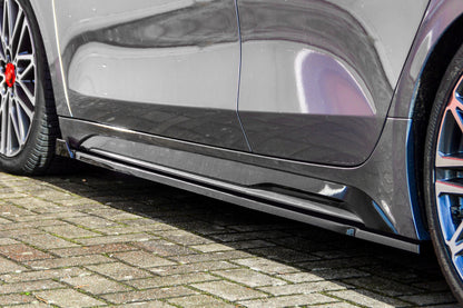 CUP Seitenschwellersatz mit Wing vorne Kia Pro Ceed GT Facelift Carbon