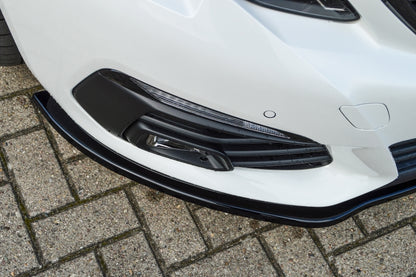 CUP Frontspoilerlippe ABS Peugeot 308II GT, GTI, GT-Line Schwarz Matt