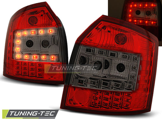 Tuning-Tec LED Rückleuchten für Audi A4 B6 (8E) Avant 00-04 rot/rauch