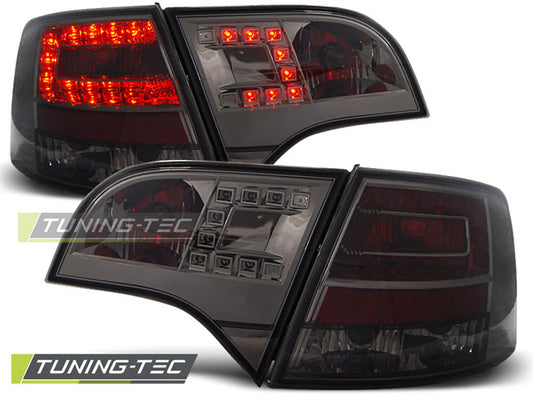 Tuning-Tec LED Rückleuchten für Audi A4 B7 (8E) Avant 04-08 schwarz/rauch