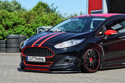 CUP Frontspoilerlippe ABS Ford Fiesta, Sport, JA8, MK7, Facelift Carbon
