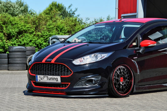 CUP Frontspoilerlippe ABS Ford Fiesta, Sport, JA8, MK7, Facelift Carbon