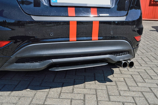 Heckansatz Ford Fiesta, Sport, JA8, MK7, Facelift Ab Bj.: 2012- Schwarz Glanz